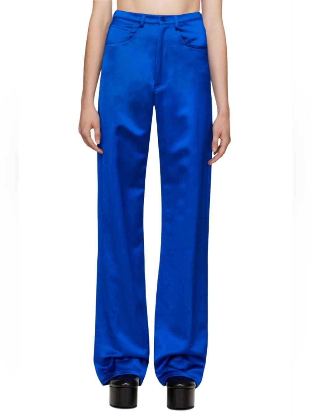 NWT. DRIES VAN NOTEN Peyton Blue Five Pocket Pants